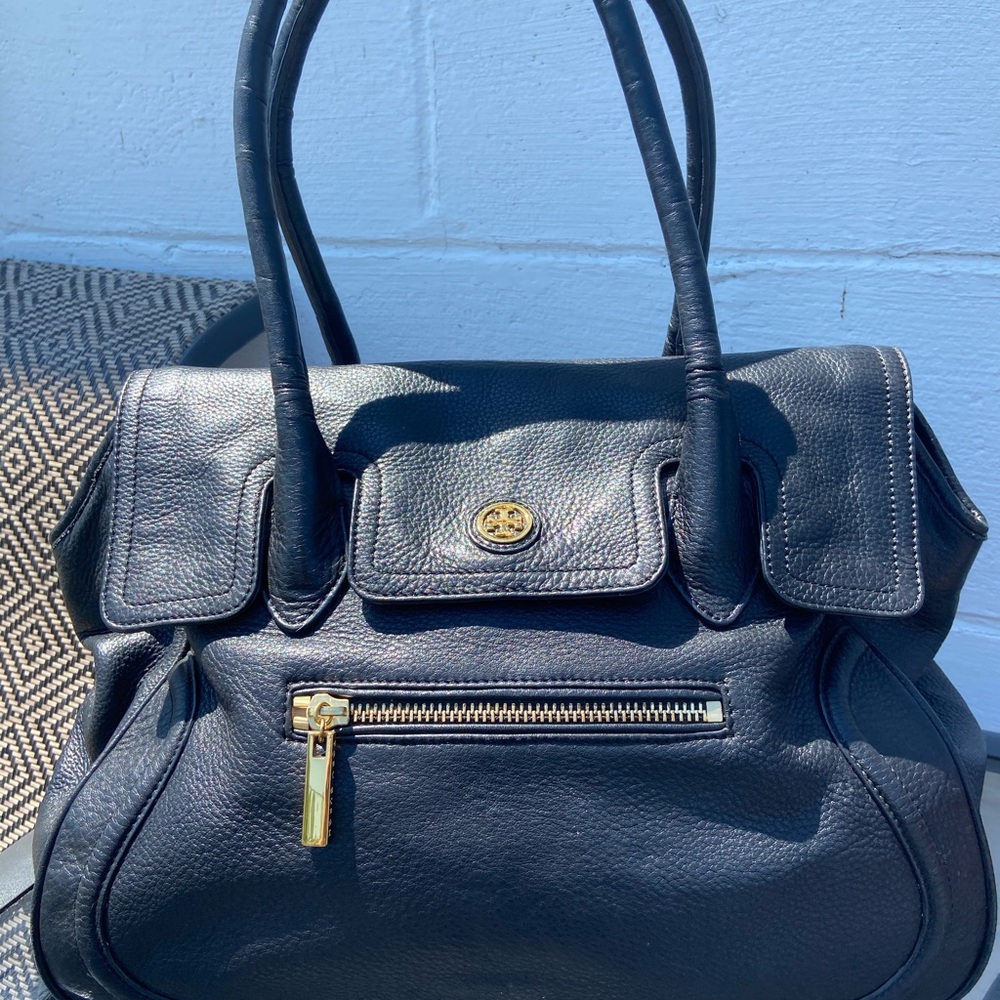 Tory Burch Black Leather Purse